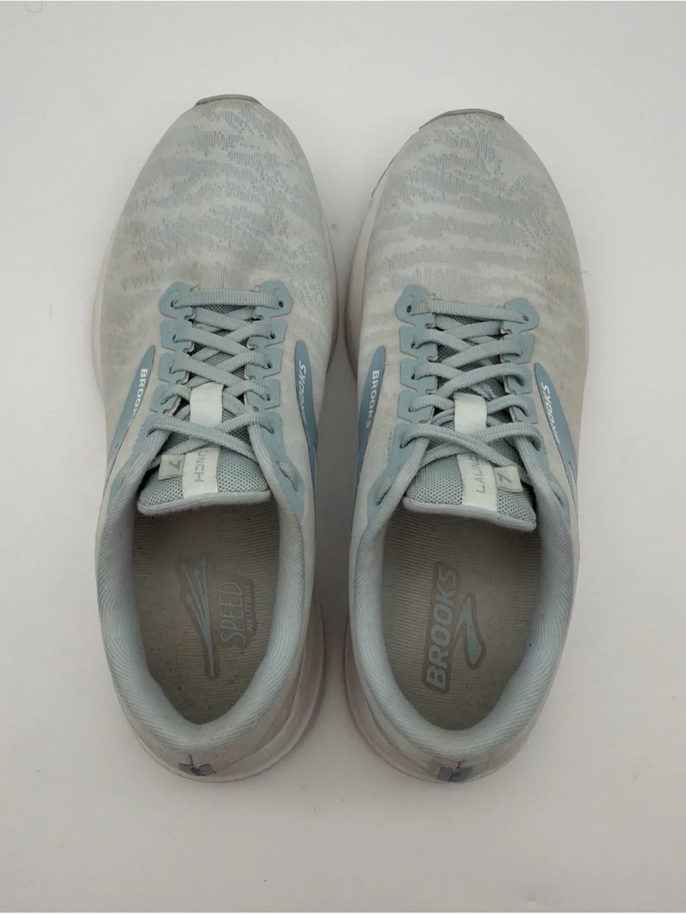 Brooks Launch 7 Womens 11 B (Medium) Running Shoes Blue Sneakers Gym Athleisure
